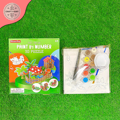 Paint By Number 3D Puzzle
