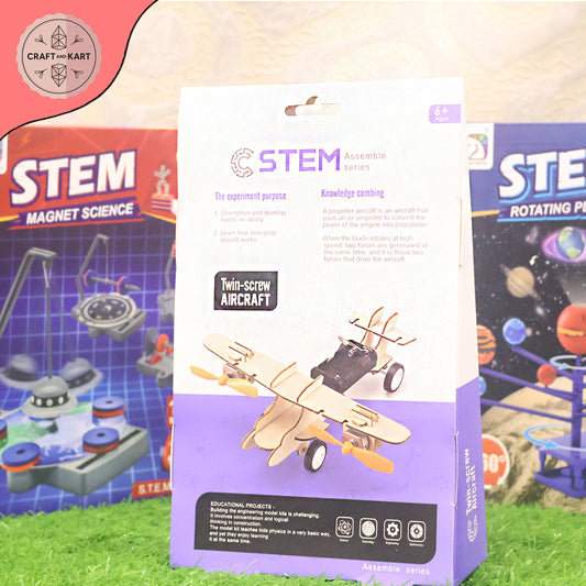 High Quality STEM Propeller Airplane Model