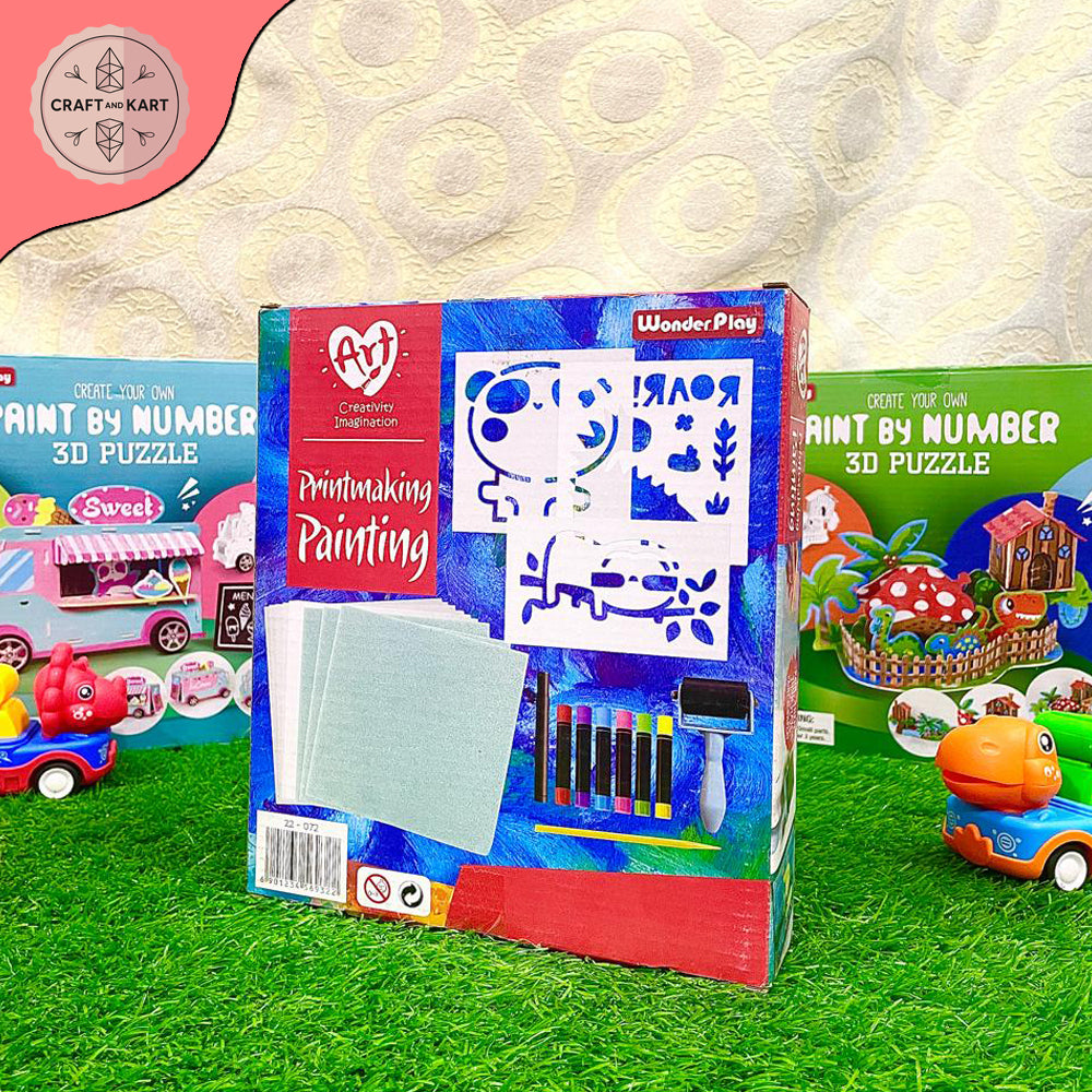 DIY Craft Print making Painting Kit