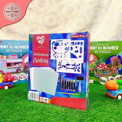 DIY Craft Print making Painting Kit