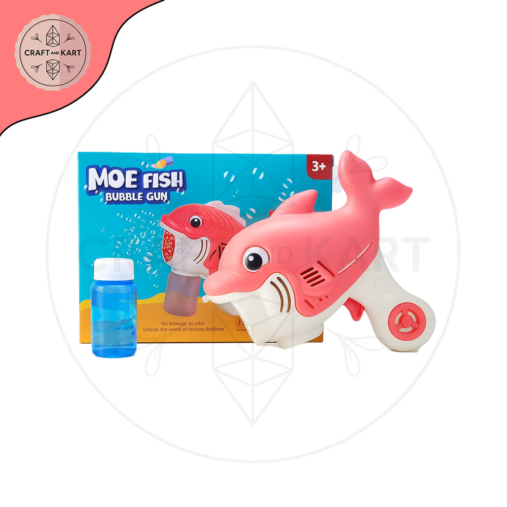 Elegant Moe Fish With Bubble Gun