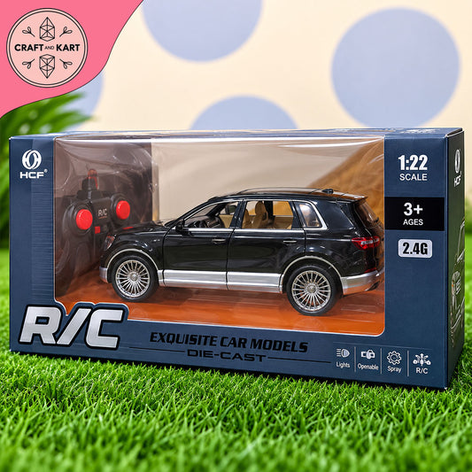 Range Rover Style 1:22 Scale RC Die-Cast SUV | 2.4G Remote Control Luxury Car with Lights