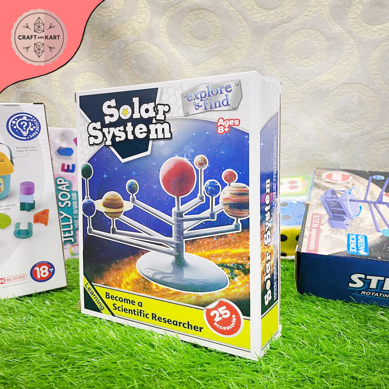 Educational Solar System DIY Model Kit for Kids