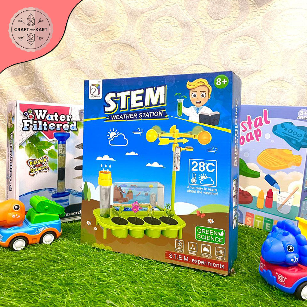 Educational STEM Weather Station for Kids