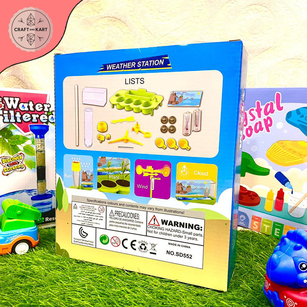 Educational STEM Weather Station for Kids