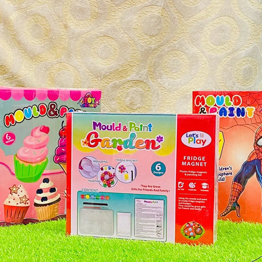 Creative Mould and Paint Garden Educational and Fun For Kids