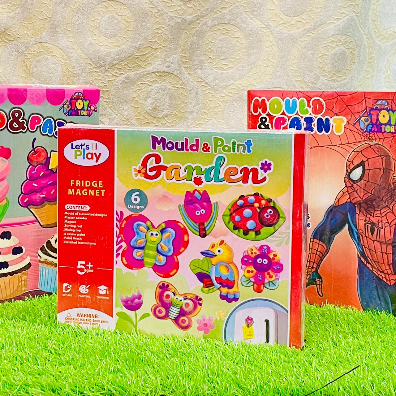 Creative Mould and Paint Garden Educational and Fun For Kids
