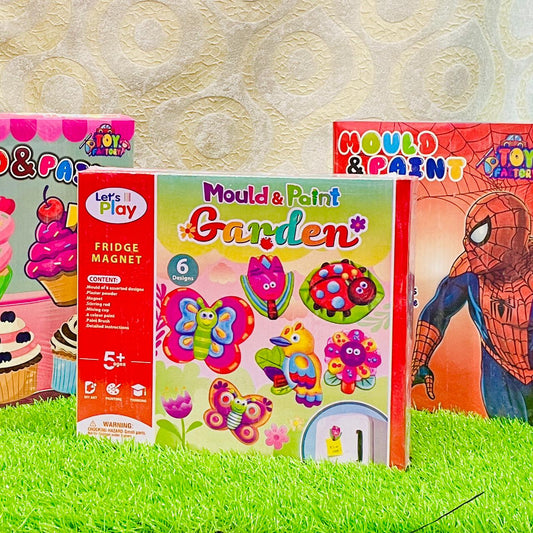Creative Mould and Paint Garden Educational and Fun For Kids