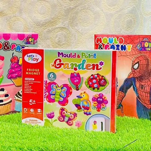 Creative Mould and Paint Garden Educational and Fun For Kids | Craft & Kart