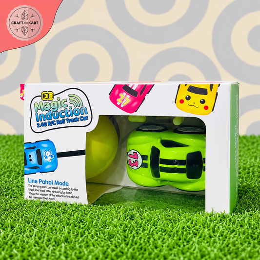 Magic Induction Line Track Car Toy for Kids – 2.4G RC Track Car | Craft & Kart