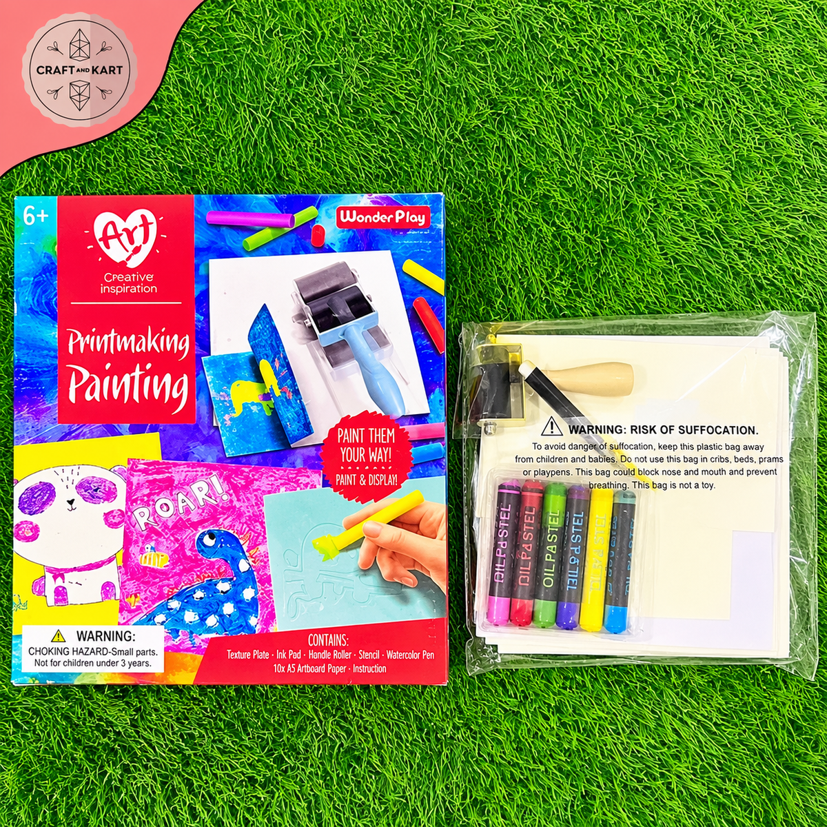 DIY Craft Print making Painting Kit