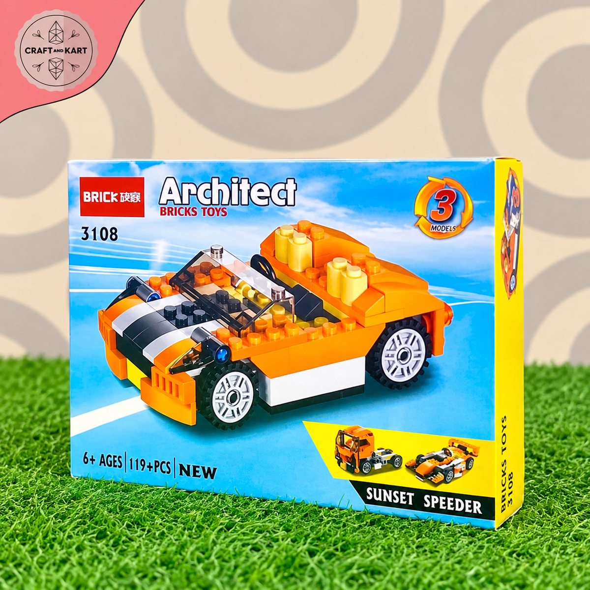 Brick Building Architect Bricks Sunset Speeder