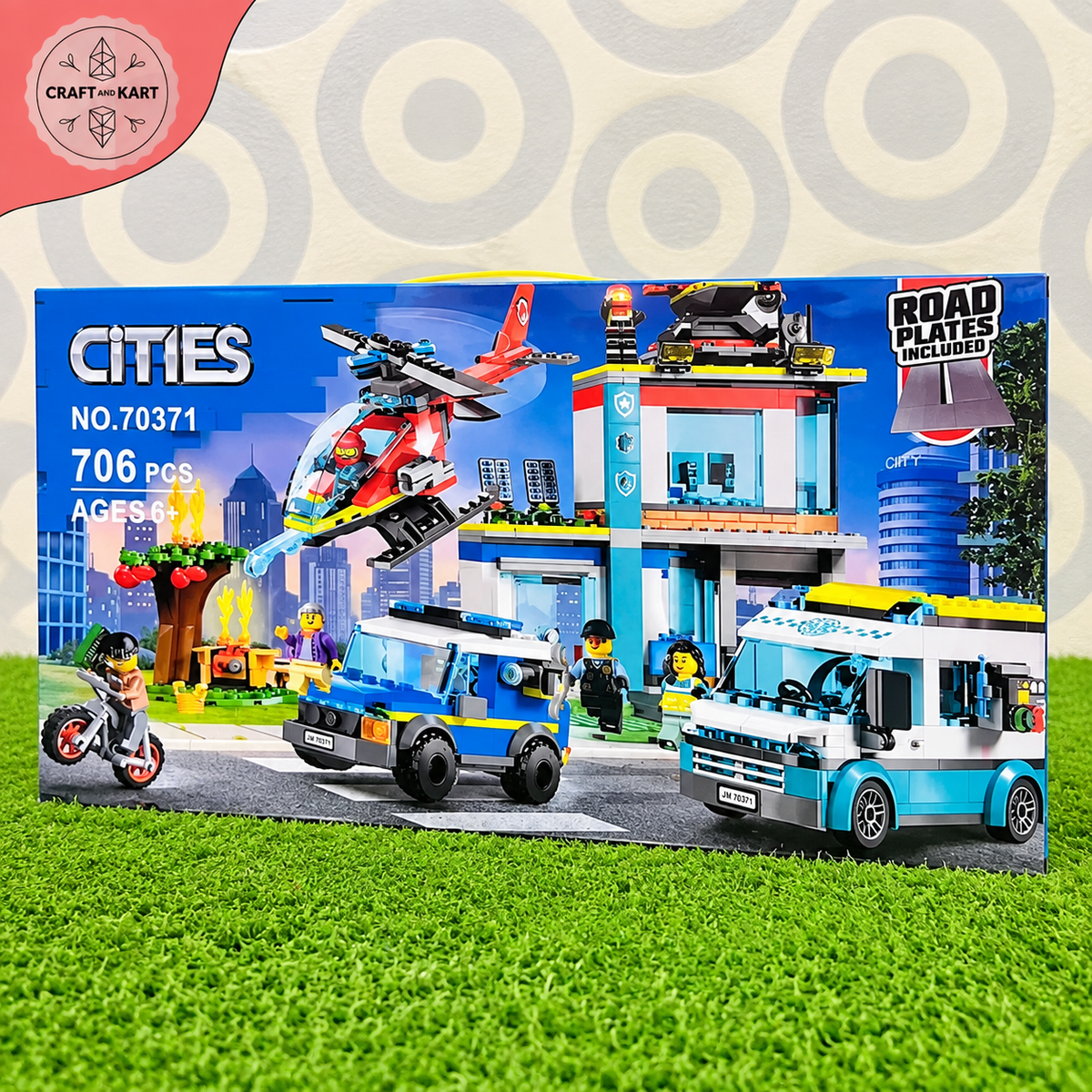 City Building Blocks Set for Kids | Educational Construction Toy | Craft & Kart