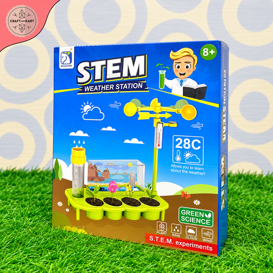 Educational STEM Weather Station for Kids | Craft & Kart