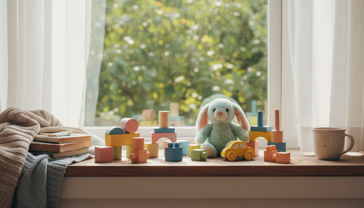 Colourful educational toys on display at Craft and Kart