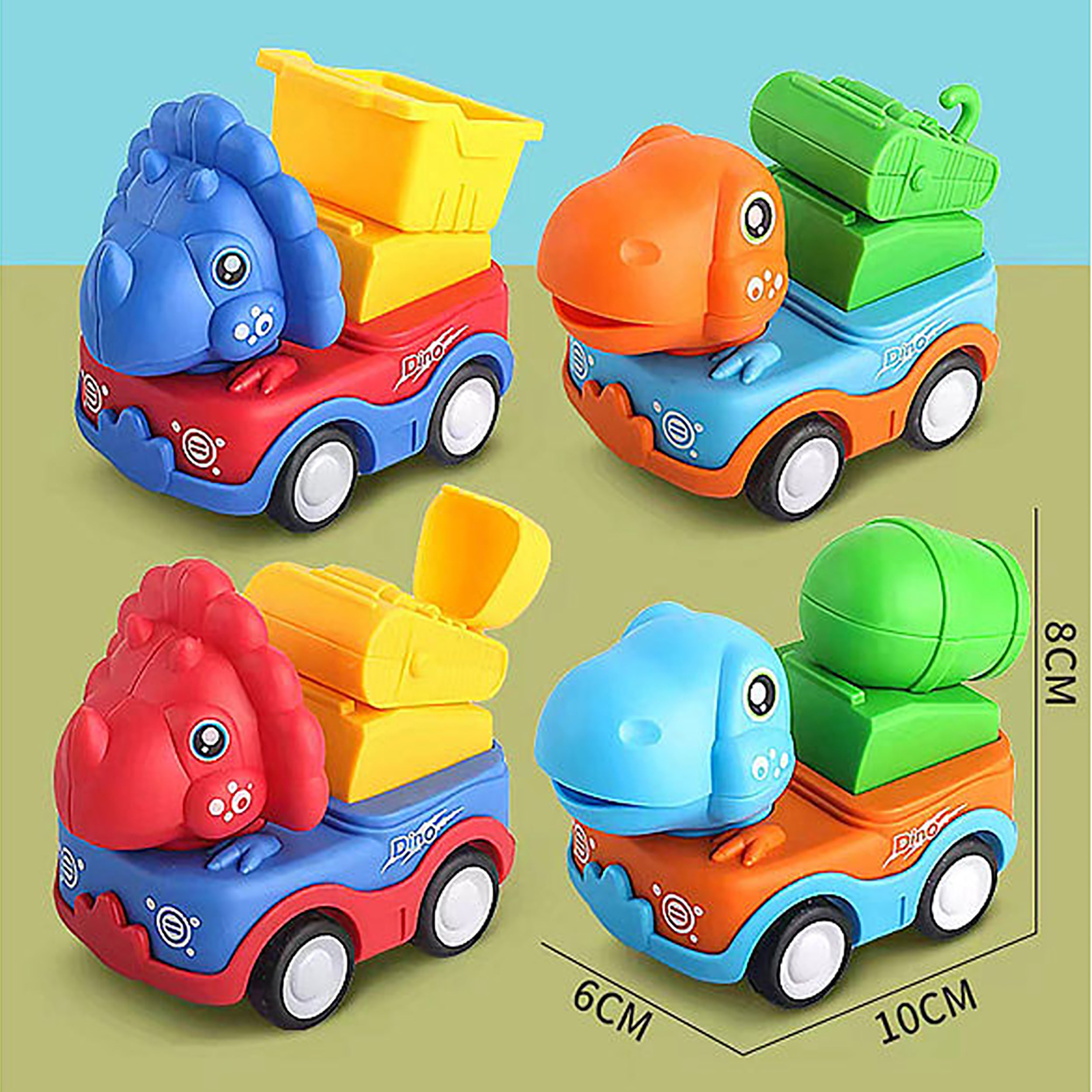 Cute Dinosaur Little Cars for Kids