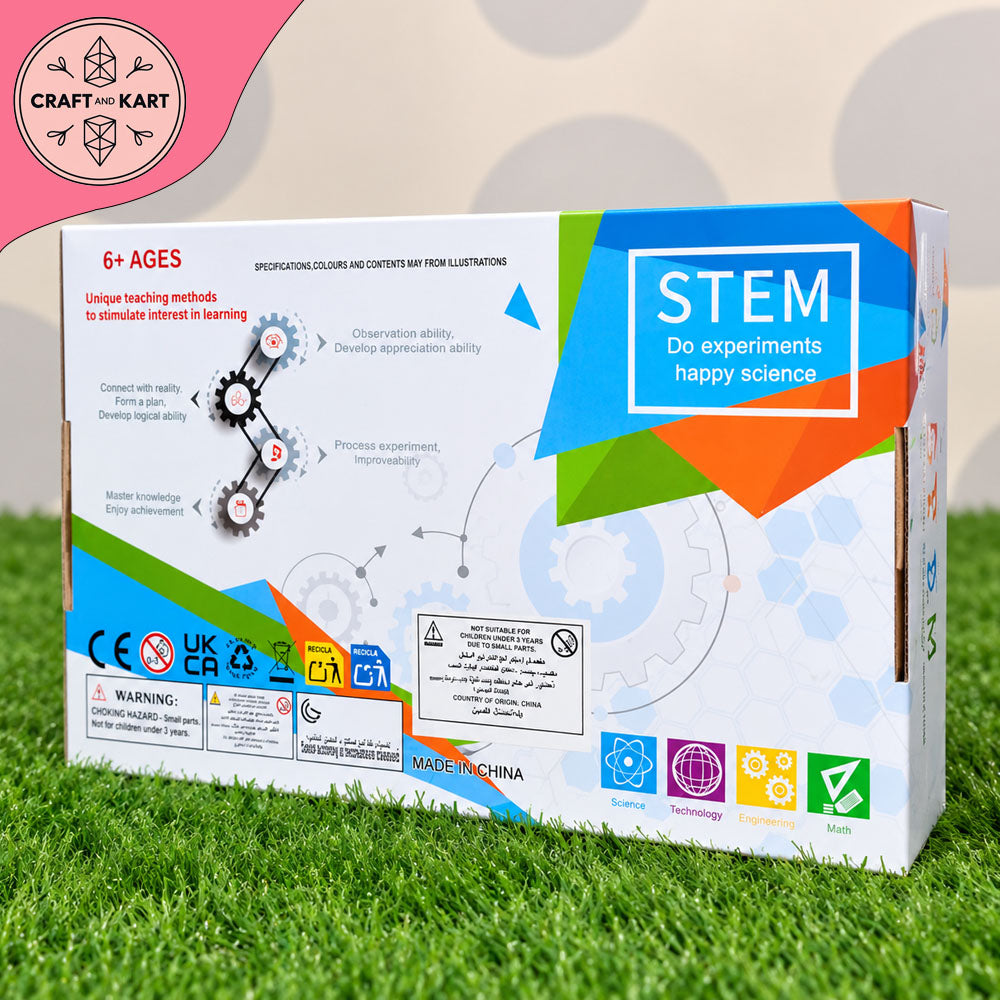 STEM Hands-On Science Experiment Kit for Kids (Ages 6+)