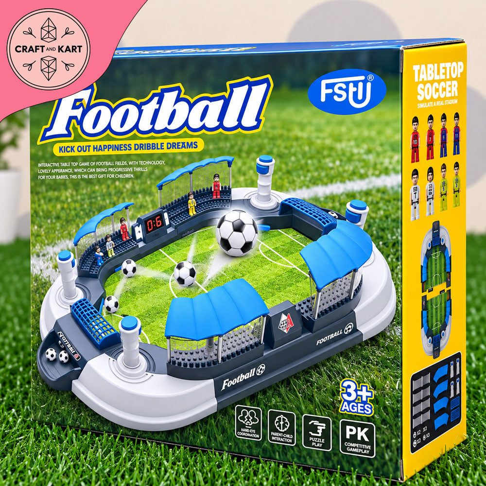 Football Table Game for Kids – Realistic Stadium Soccer Board Game | Fun Indoor Football Toy for Children