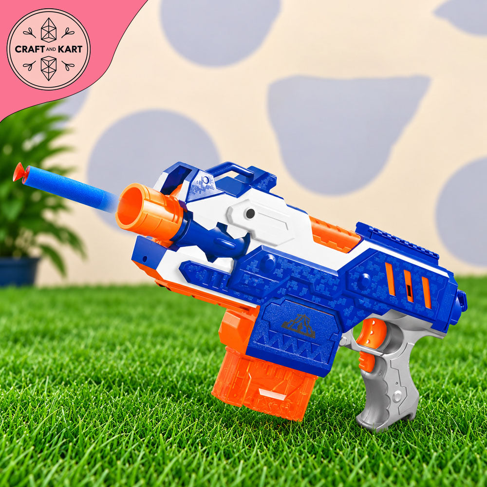 Blast Soft Bullet Toy Gun for Kids 8+ | EVA Foam Bullet Blaster with Magazine