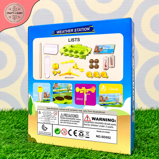 Educational STEM Weather Station for Kids