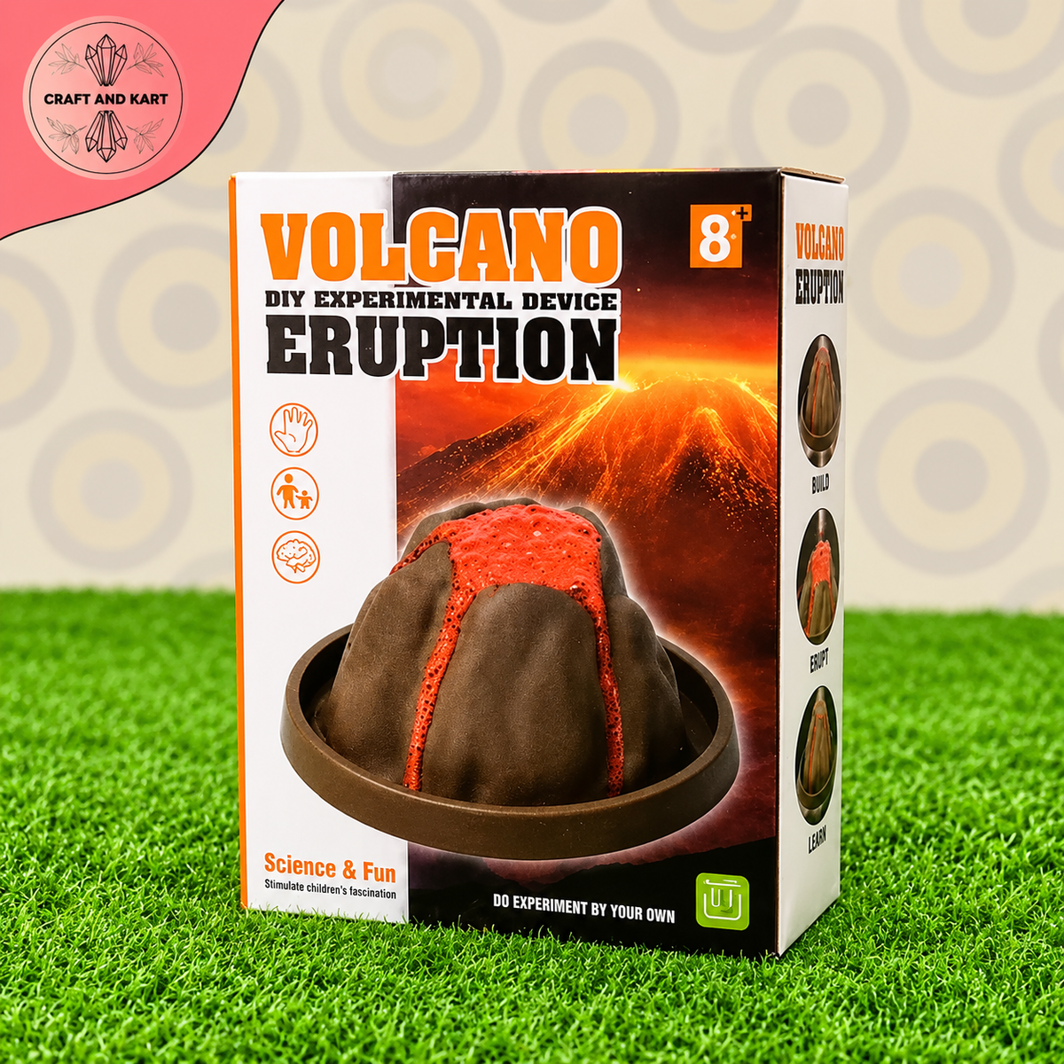 Volcano Eruption Experiment Kit | Educational STEM Science Toy