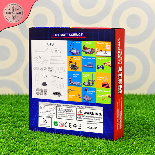Educational 12-in-1 Magnetic Science & STEM Exploration Kit