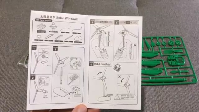 6 in 1 Solar Robot DIY STEM Educational Kit Build Your Own Robot Kit Powered by the Sun with Solar Panel