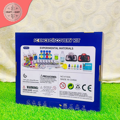 Science Discovery Kit for Kids (73 Pieces) – STEM Chemistry Experiment Set & Educational Science Lab Toy