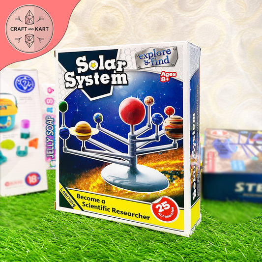 Educational Solar System DIY Model Kit for Kids