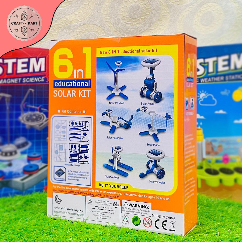 Educational 6-in-1 Educational Solar Kit