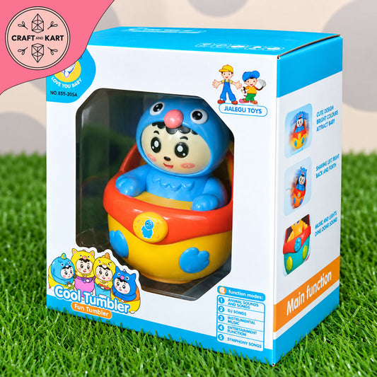 Cool-Tumbler Fun Wobble Toy with Lights, Music & Sound Effects